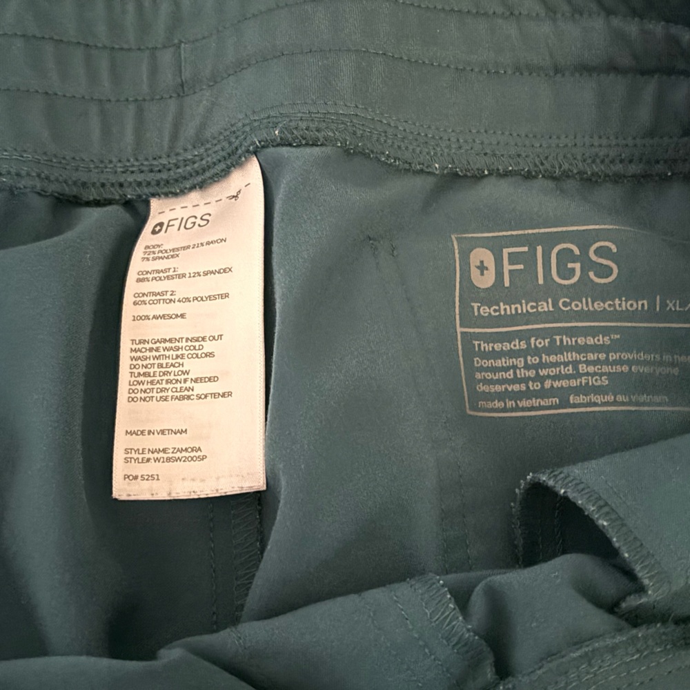 Figs Women's Pants in Teal